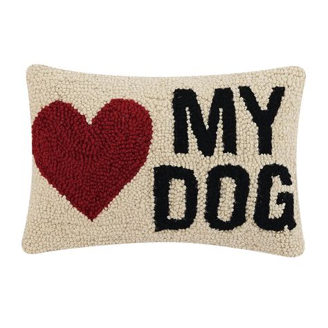 🐈 or 🐶 Hook Pillow, Dog Hook, College House, Hooked Pillow, Kitchen Rugs And Mats, Small Cushions, Wool Throw Pillows, New York Apartment, Cat Pillow