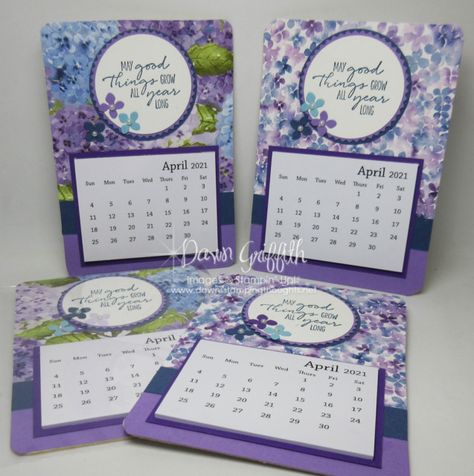 Small Calendar Ideas, Calendar Cards Ideas, Stampin Up Calendar Ideas Easel Cards, Stampin Up Calendar Ideas, Mini Calendar Ideas, Desk Calendar Ideas, Handmade Desk Calendar, Diy Desk Calendar, Calendars 2024