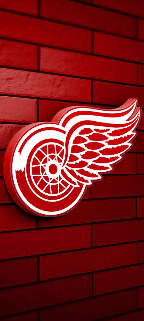 Detroit Red Wings Logo, Detroit Red Wings Wallpaper, Red Wing Logo, Nhl Wallpaper, Background Mobile, Detroit Redwings, Wings Wallpaper, Detroit Red Wings Hockey, Red Wings Hockey