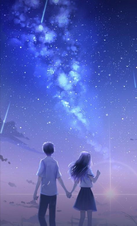 Scenery Wallpaper Anime, Wallpaper Anime Scenery, الفن الرقمي, Love Wallpaper Backgrounds, New Background Images, Romantic Anime Couples, Cute Love Wallpapers, Anime Wallpaper Phone, Anime Backgrounds Wallpapers