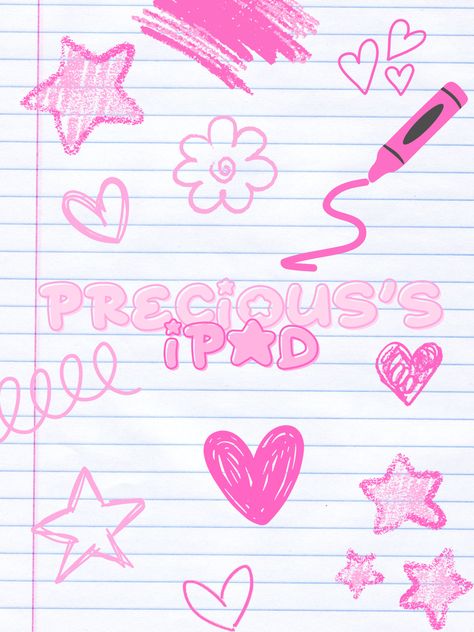 Ipad Wallpaper Her Ipad, Ipad Paper Wallpaper, Cute Pink Wallpapers For Ipad, Ipad Aesthetic Wallpapers, L Ipad Wallpaper, Wallpaper Backgrounds For Ipad Aesthetic, Paper Ipad Wallpaper, Notebook Ipad Wallpaper, I Pad Wallpaper Ipad Aesthetic Pink