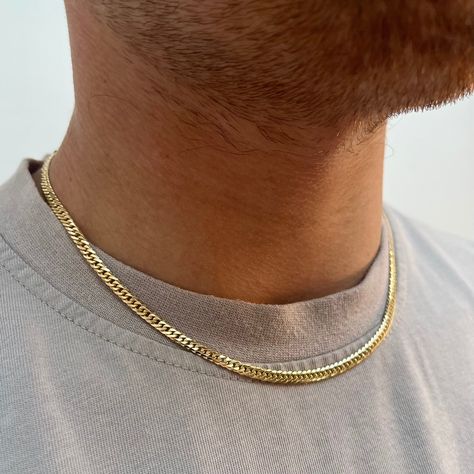 Mens Gold Chains, Mens Gold Necklace, Mens Silver Chain Necklace, Gold Necklace For Men, Etsy Jewellery, Gold Pinky Ring, Silver Chain For Men, Fashion Eye Glasses, Gold Chains For Men