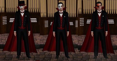 Sil Fantasy: The Phantom of the Opera (Opera Garnier and the main characters) Phantom Of The Opera Sims 4 Cc, Sims 4 Phantom Of The Opera Cc, Jack Ripper, Phantom Mask, Tuxedo With Tails, Opera Garnier, Sims Medieval, Christine Daae, The Phantom Of The Opera