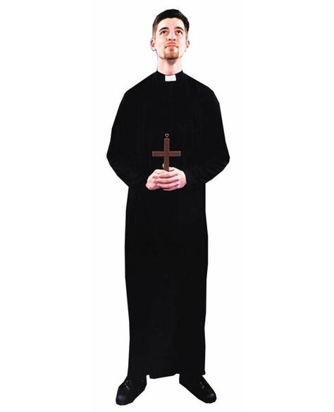 Priest Couple Costume, Halloween Priest Costume, Evil Priest Costume, White Priest Robes, Garments Of The High Priest, Priest Costume, Halloween 20, Halloween 2024, Halloween Cosplay