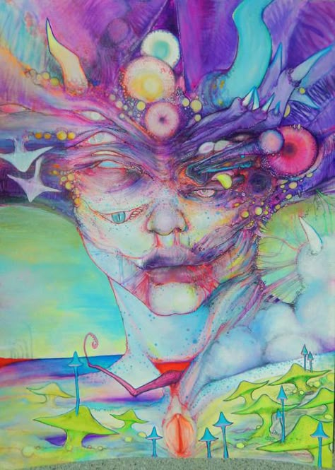 Surealism Art, Psychadelic Art, Psy Art, Occult Art, Dope Art, Visionary Art, Human Art, Trippy Art, Hard To Get