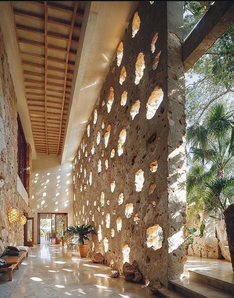 Stone Walls, Earthship, Dream House Decor, House Inspo, Dream Home Design, Marbella, Interior Architecture Design, Future House, Design Inspo