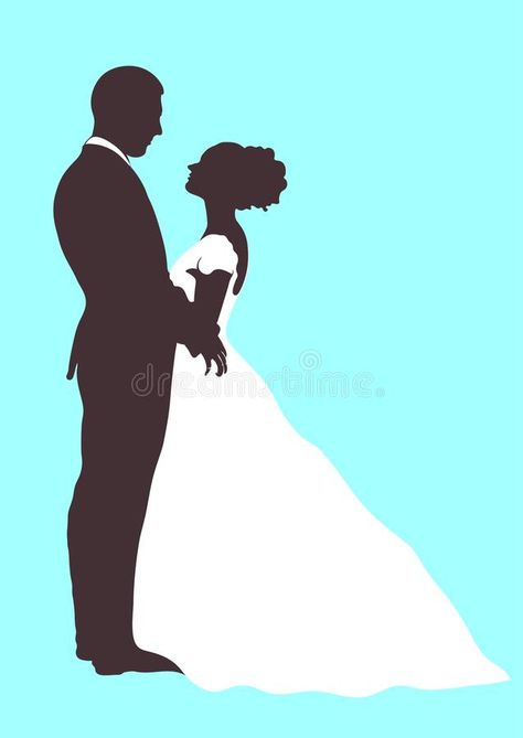 Valentines Graphics, Outline Cartoon, Love Hugging, Bride And Groom Silhouette, Looking At Each Other, Drawing Couple, Wedding Cards Handmade, Silhouette Painting, Couple In Love