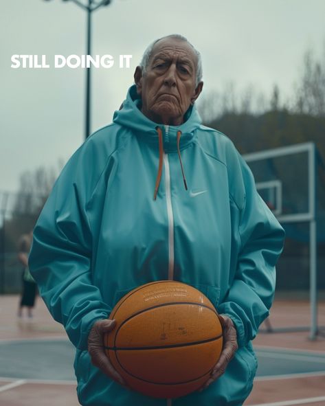 If Nike would make “Still Doing it” Campaign 😍 Did you know that Nike’s and most iconic marketing campaign generated growth from $877 Million to $9.2 billion in just 10 years? Original idea by: @shwinnabegobrand All images are generated by AI #stilldoingit #nikecampaign #marketingcampaign #midjourneyaiart Nike Photography, Nike Campaign, Sports Campaign, Nike Looks, Nike Bags, Inspo Board, Marketing Campaign, Project Inspiration, March Madness