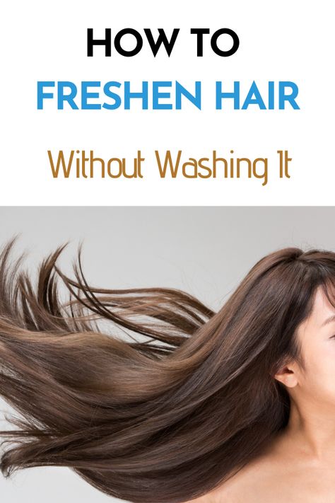 Didn't have time to wash your hair in the morning? Never mind, because with these quick tricks you can cheat them fresh! Refresh Hair Without Washing, Remove Odor From Clothes, Murphys Oil Soaps, Aloe Vera Hair Mask, Haircut Pictures, Get Out Of Bed, Hair Rinse, Never Mind, A Haircut