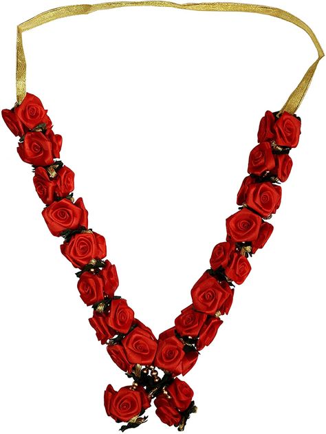 Amazon.com : Indian Garland Haar Mala for Idol of 8 Inches to 1 Foot/Frame Red Rose : Everything Else Shraddhanjali Banner, Indian Garland, Nature Photography Trees, Mother Kali, Photo Album Layout, Flame Art, Artificial Garland, Light Background Images, Fabric Flowers Diy