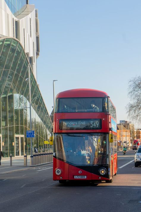 The classic red double-decker was spotted! New Routemaster, London Bus, Uk Travel, Travel Inspo, Buses, London England, England, London, Red