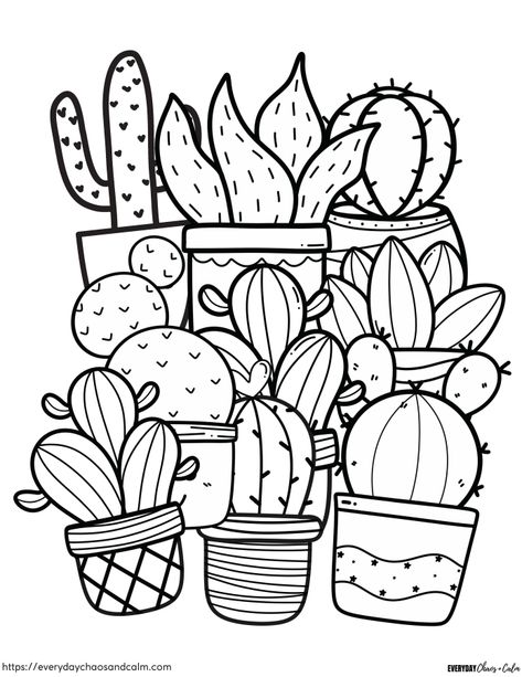 Are you looking free cactus coloring pages? This collection of coloring sheets is sure to provide hours of coloring fun for all ages! These printable, free cactus coloring sheets are the perfect base for learning more about these unique plants. So grab your crayons or markers and let’s get coloring! Cactus Coloring Page, Birth Colors, Preschool Coloring Pages, Cartoon Coloring, 2024 Ideas, Easy Coloring, Free Adult Coloring Pages, Printable Adult Coloring Pages, Doodle Coloring