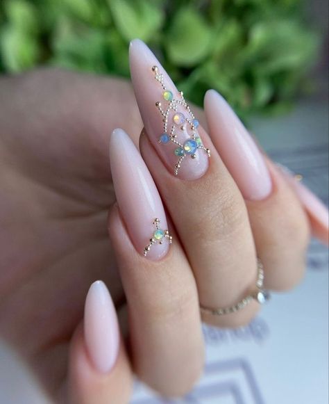 Unusual Nail Designs, Diy Rhinestone Nails, Nails Powder, Pink Tip Nails, Cartoons Movies, Caviar Nails, Diamond Nail Art, Wow Nails, Diy Acrylic Nails