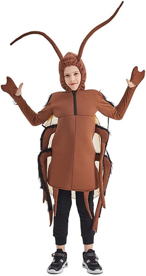 Cockroach Costume, Funny Cockroach, Group Cosplay, Dance Costumes Ballroom, Role Play Costume, One Piece Jumper, Holiday Costumes, Boy Halloween Costumes, Gag Gifts Funny