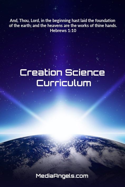 Creation Science Curriculum FLASH Sale! You will love how you can use these unit studies with ALL ages teaching from a creation world view. #mediaangels #creationscience Secular Homeschool Curriculum, Science Unit Studies, Christian Homeschool Curriculum, Kindergarten Homeschool Curriculum, Science Fair Project, Creation Science, Science Reading, Homeschool Board, Theory Of Evolution