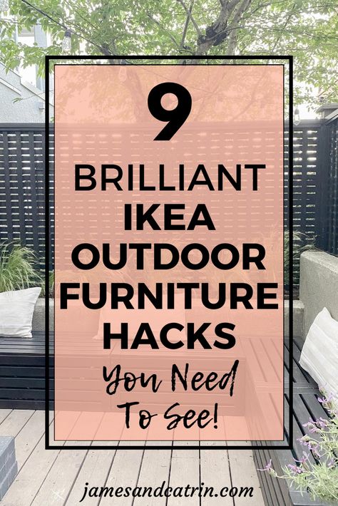 Transform your outdoor furniture with these brilliant Ikea hacks. Step-by-step guides and inspiration await! #IkeaOutdoorFurnitureHacks Ikea Garden Hack, Ikea Outdoor Table, Ikea Applaro, Ikea Patio, Ikea Outdoor Furniture, Affordable Room Decor, Ikea Garden, Styles Of Home Decor, Ikea Outdoor