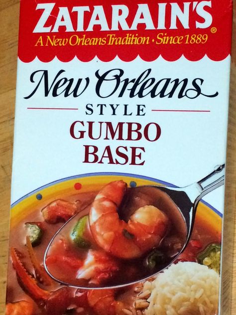 A Couple in the Kitchen: K's "Semi-Homemade" Gumbo New Orleans Style Gumbo, Gumbo Base, Shrimp Gumbo Recipe, Chicken Gumbo Soup, Easy Gumbo, Paella Recipe Seafood, New Orleans Style, Seafood Gumbo, Cajun Cooking