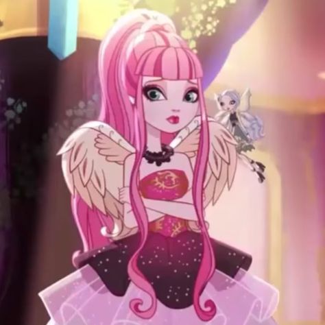 Cupid Ever After High, Eah Characters, Ever After High Rebels, Lizzie Hearts, Raven Queen, Monster High Art, Monster High Characters, Princesa Disney, Anime Hair