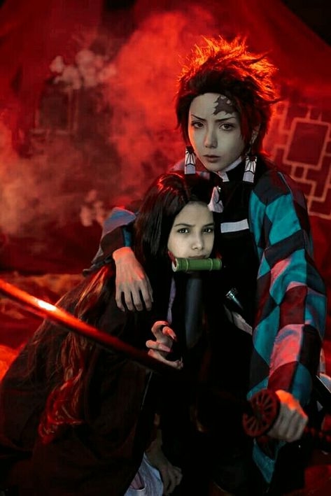 Nezuko And Tanjirou, Tanjiro Cosplay, Post On Instagram, Cosplay Anime, Darth Vader, Historical Figures, Anime, Fictional Characters, On Instagram