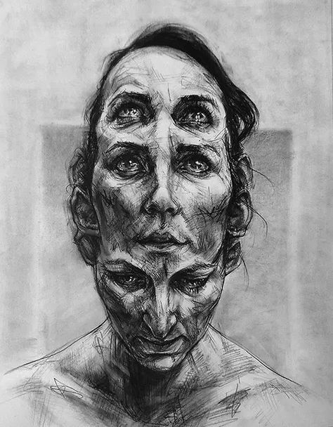 David Theron, Distortion Art, Gcse Art Sketchbook, Dark Art Drawings, Gcse Art, A Level Art, Pencil Art Drawings, Surreal Art, Art Drawings Sketches