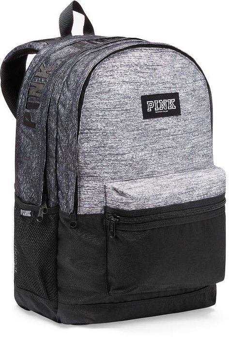 Backpacking Outfits, Pink Backpacks, Cute Backpacks For School, Pink Backpack Victoria Secret, Mochila Jansport, Pink Outfits Victoria Secret, Pink Campus, Campus Backpack, College Backpack