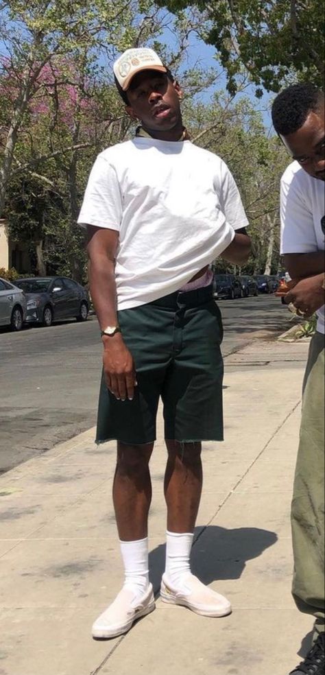 Tyler The Creator Fashion, Tyler The Creator Outfits, Streetwear Inspo, T Baby, Street Fashion Men Streetwear, Guys Clothing Styles, Mens Outfit Inspiration, Stylish Mens Outfits, Young T