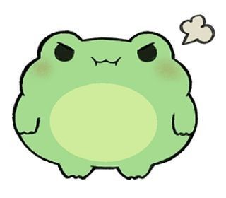 Chibi Frog Drawing, Froggy Fanart, Round Frog Friends, Cute Frog Icons, Cute Frog Doodles, Cute Frog Icon, Frog Cute Drawing, Cute Frogs Art, Cute Frog Pfp