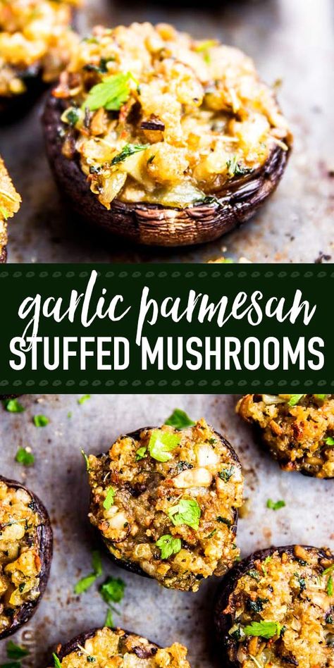 Stuffed Appetizers, Appetizers Mushrooms, Parmesan Stuffed Mushrooms, Appetizers Football, Easy Stuffed Mushrooms, Stuffed Mushrooms Easy, Snacks Kids, Keto Appetizers, Superbowl Appetizers