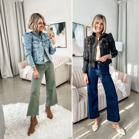 Shop Puff Sleeve Denim Jacket and other curated products on LTK, the easiest way to shop everything from your favorite creators. Outfits Casual, Spring Outfits Casual, Spring Outfits, Puff Sleeve, Casual Dress, Denim Jacket, Casual Outfits, My Style, Clothes