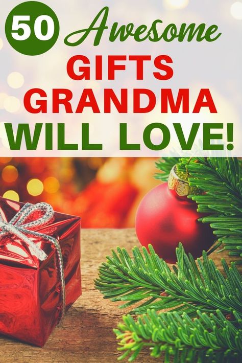 Wondering, "What to get my Grandma for Christmas?"  Delight her with one of these awesome ideas for gifts for Grandma...shop 50+ thoughtful presents your Grandma will love! Grandma Diy, Easy Homemade Christmas Gifts, Presents For Grandma, Family Tree Gift, Valentines Gift Bags, Diy Easter Gifts, Great Grandma Gifts, Grandmas Christmas, Gifts For Grandma