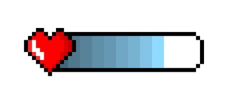 Pixel Video, Pixel Art Maker, Pixel Icons, Art Maker, Health Bar, Cool Pixel Art, Pixel Art Games, Game Icon, Game Ui