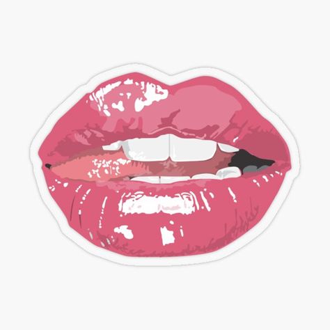 Lips Sticker, Batman The Long Halloween, Banana Sticker, Emoji Stickers Iphone, Phone Wallpapers Vintage, Pink Stickers, Memories Book, Graffiti Text, Makeup Stickers