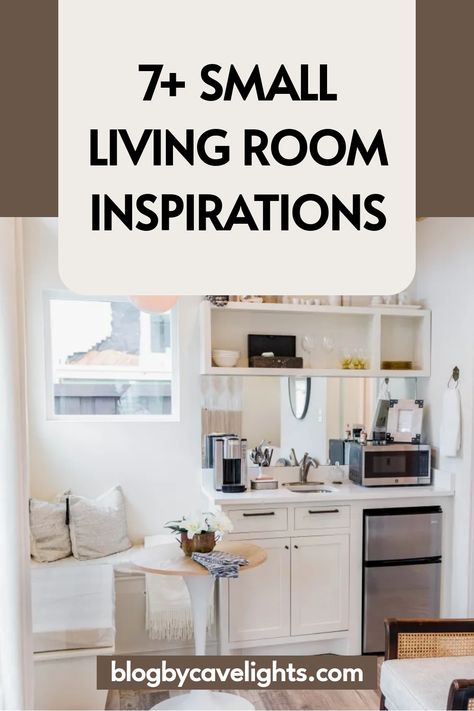 7 small living room inspirations Small Space Decorating Ideas, Interior Design For Small Spaces, Furnishing Small Spaces, Cozy Small Living Room, Small Space Decorating, Living Room Decor Tips, Modern Luxury Living Room, Simple Sofa, House Decor Rustic