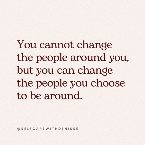 Surround yourself with kind souls who not only lift you up but also challenge you to become the best version of yourself. Let go of toxic relationships and make room for genuine connections that fuel your dreams and aspirations. ✨You cannot change the people around you, but you can change the people you choose to be around✨ #selfcarewithdenisse #surroundyourselfwithgreatness #chooseyourtribe #embracepositivity #growtogether #positivityiskey Be Careful Who You Surround Yourself, Find Your People Quote, You Are Who You Surround Yourself With, Surround Yourself Quotes, Good People Quotes, Surround Yourself With Positive People, Wellness Ideas, Mindfulness Exercises, Positive People