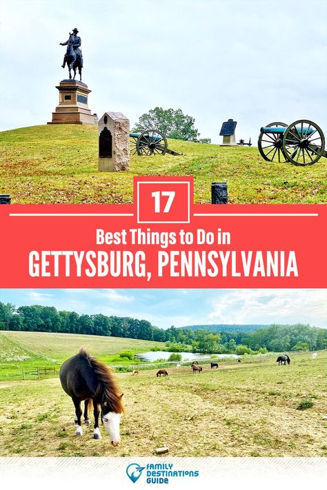 Gettysburg Pennsylvania Things To Do, Things To Do In Gettysburg Pa, Pennsylvania Vacation Ideas, Things To Do In Pennsylvania, Poconos Vacation, Kings Dominion, East Coast Vacation, Camping In Pennsylvania, 2023 Vacation