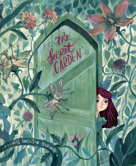 Check out this @Behance project: “Book Covers Progetto -The Secret Garden-” https://www.behance.net/gallery/26396363/Book-Covers-Progetto-The-Secret-Garden- The Secret Garden Illustration, The Secret Garden Book Cover, Secret Garden Book Cover, Secret Garden Drawing, Secret Garden Illustration, Art Book Cover Ideas, The Secret Garden Book, Secret Garden Art, Secret Garden Book