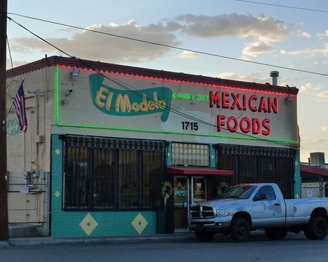 Best Tortillas!  Albuquerque, NM El Modelo Mexican Foods by army.arch, via Flickr Stuffed Sopapillas, Bean Tostadas, Carne Adovada, New Mexico Chile, Mexico Restaurants, New Mexico Albuquerque, Duke City, New Mexico Style, New Mexico History