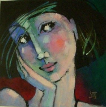 얼굴 드로잉, Top Art, Abstract Faces, Abstract Portrait, Woman Painting, Art Abstrait, Face Art, Figurative Art, Figure Painting