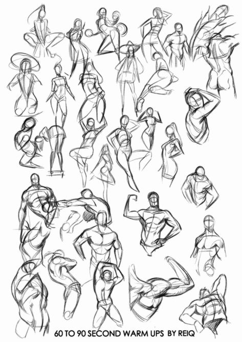 Warm ups drawings, that will change you life. by reiq.deviantart.com on @deviantART Warm Up Sketches, Life Drawing Model, Life Drawing Pose, Body Sketches, Anatomy Poses, Figure Sketching, Gesture Drawing, Model Drawing, Figure Drawing Reference