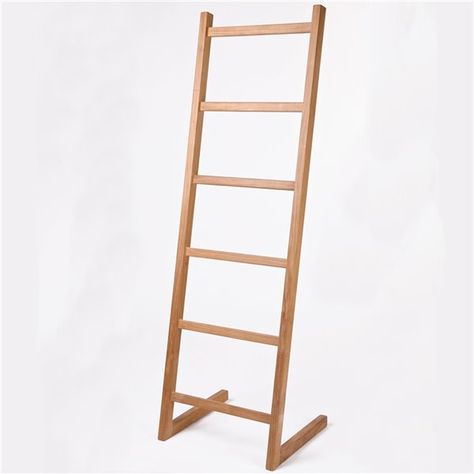 Decorative Ladder, Spa Area, Towel Ladder, Teak Oil, Towel Racks, Bathroom Spa, Decorative Towels, Drying Towels, House Furniture