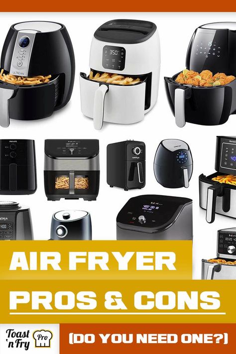 Top 10 Air Fryer Pros And Cons (Should You Get One?) Air Fryer Benefits, Air Fryer Brands, Where To Store Air Fryer In Kitchen, Best Air Fryer Machine, Cheap Air Fryer, Nuwave Air Fryer, Air Fryer Recipes Snacks, Large Air Fryer, Air Fryer Review