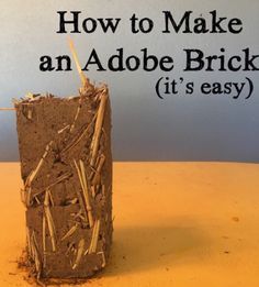 Burnt Adobe Brick House, Adobe Bricks How To Make, How To Make Bricks, Adobe Brick House, Mud House Design Ideas, Brick Craftsman House, Adobe Brick, Cob House Plans, Brick House Designs