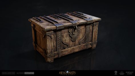 Strongman Equipment, Medieval Chest, Alpha Texture, Fairy Medieval, 3d Game Environment, Wood Floor Texture, Steampunk Furniture, Reference Items, Props Concept