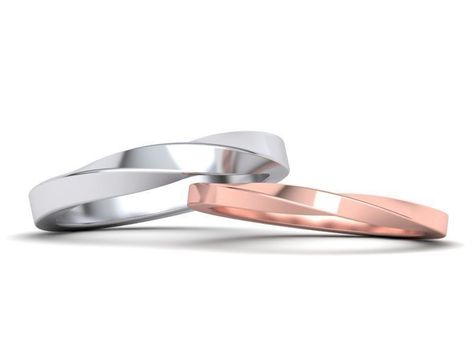 Mobius Strip, Keys Wedding, Custom Wedding Rings, Couple Ring, Argentium Silver, Couple Rings, Custom Wedding, Custom Jewelry, Jewelry Shop