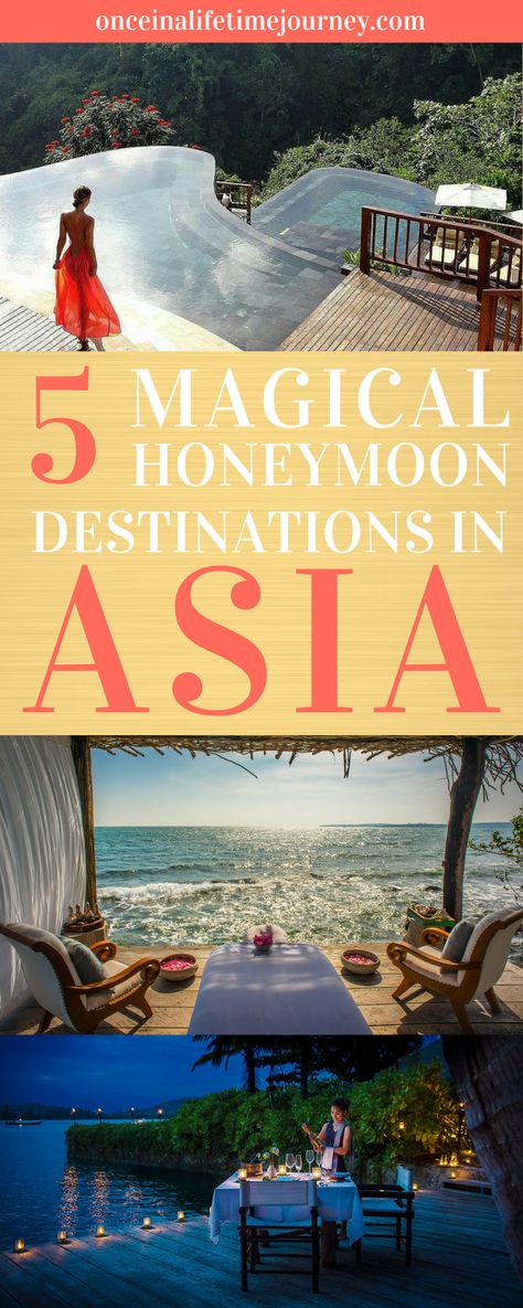 Asia Honeymoon, Best Honeymoon Resorts, All Inclusive Honeymoon, Honeymoon Night, Honeymoon Places, Best Honeymoon Destinations, Honeymoon Resorts, Honeymoon Spots, Honeymoon Ideas