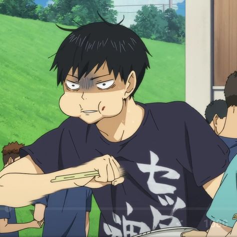 Haikyuu Meme, Haikyuu Kageyama, Haikyuu Funny, Kageyama Tobio, Memes Anime, Haikyuu Characters, Haikyuu Anime, Funny Anime Pics, Haikyu!!