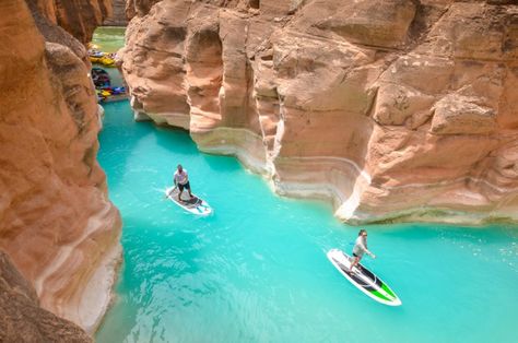 5 Spots to Visit on a Grand Canyon Rafting Trip | Duct Tape Diaries Grand Canyon Vacation, Grand Canyon Rafting, Trip To Grand Canyon, River Trip, Hiking Spots, Kayak Trip, Adventure Vacation, Vacation Deals, Places In The World