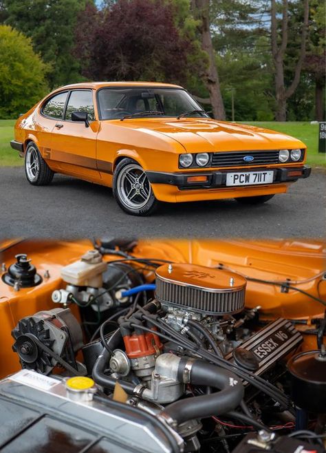 Ford Granada, Ford Capri, Sporty Design, Old Fords, Orange Crush, Sports Cars Luxury, Retro Cars, Big Trucks, Granada