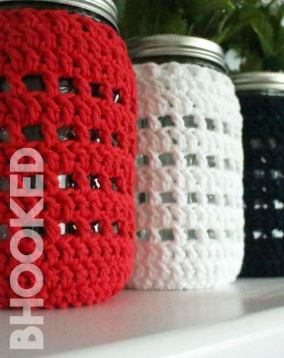 Mason Jar Cozy Crochet Pattern, Crochet Candle Cozy Free Pattern, Crochet Household Items Free Pattern, Crochet Jar Cozy, Crochet Mason Jar Covers Free Pattern, Crochet Mason Jar Cozy, Crochet Jar Covers Free Pattern, Crochet Mason Jar Covers, Crochet Candle Cozy