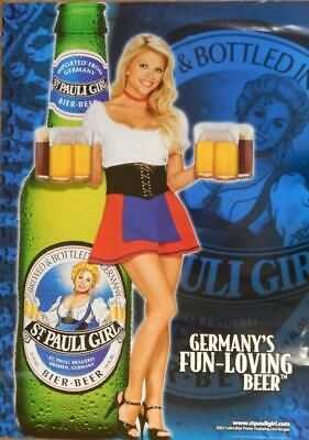 St Pauli Girl ad from 2003 ~ St Pauli Girl, Beer Posters, Oktoberfest Woman, Beer Girl, St Pauli, Beer Poster, Girl Posters, Fun Loving, Posters Prints